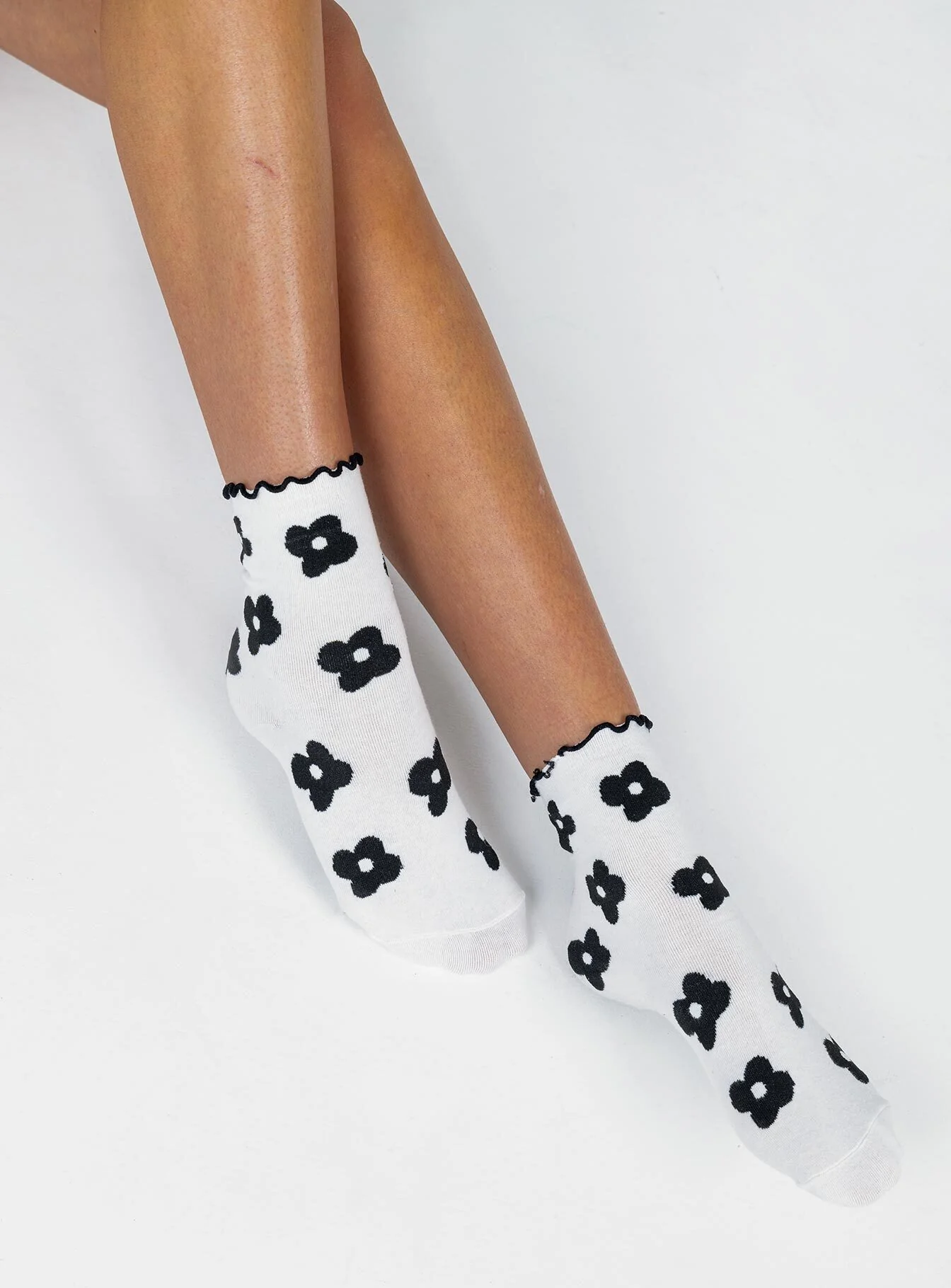 Montrose Socks Black / White