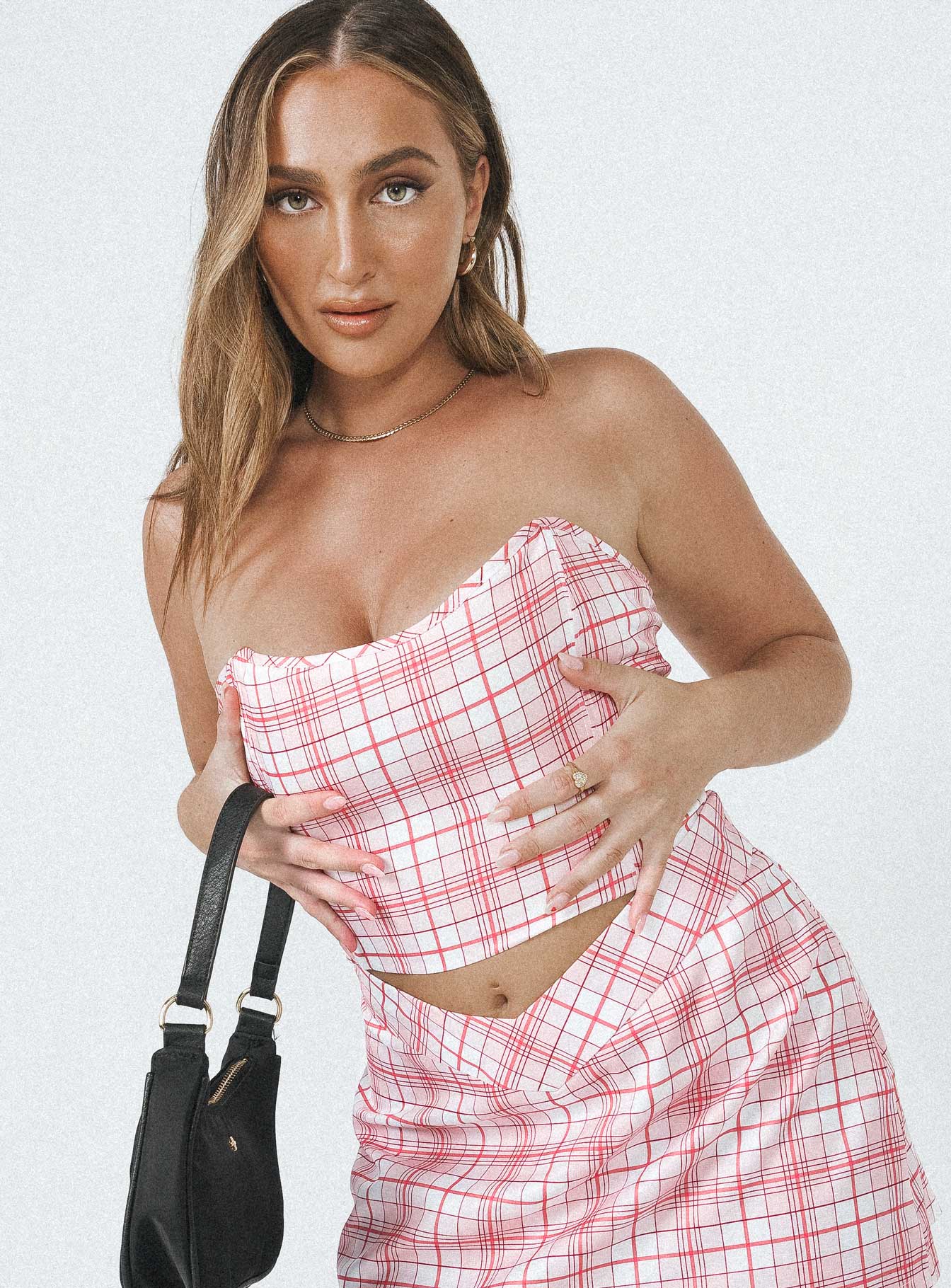 Checkity Tube Top Multi