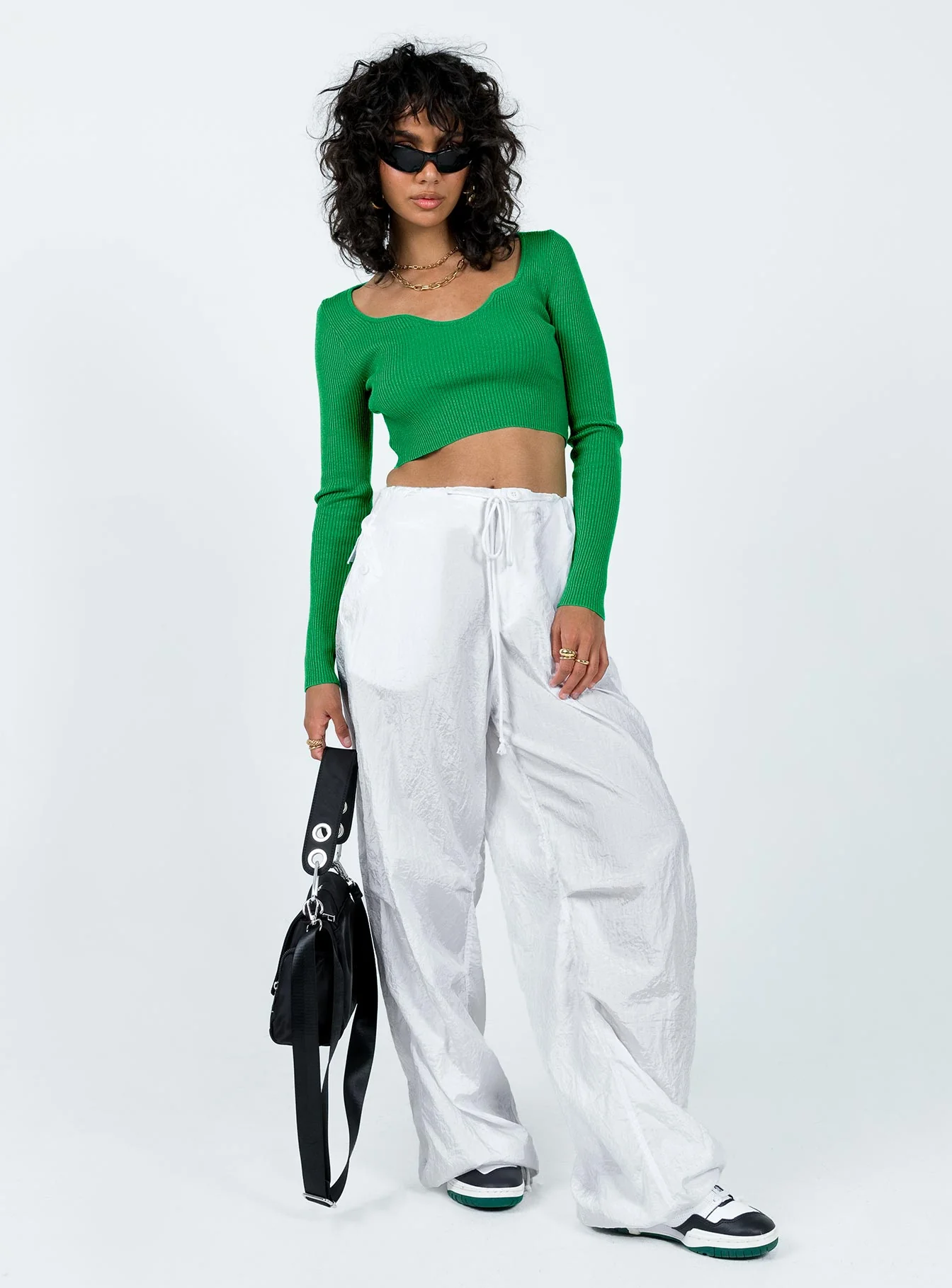 Sarley Long Sleeve Top Green