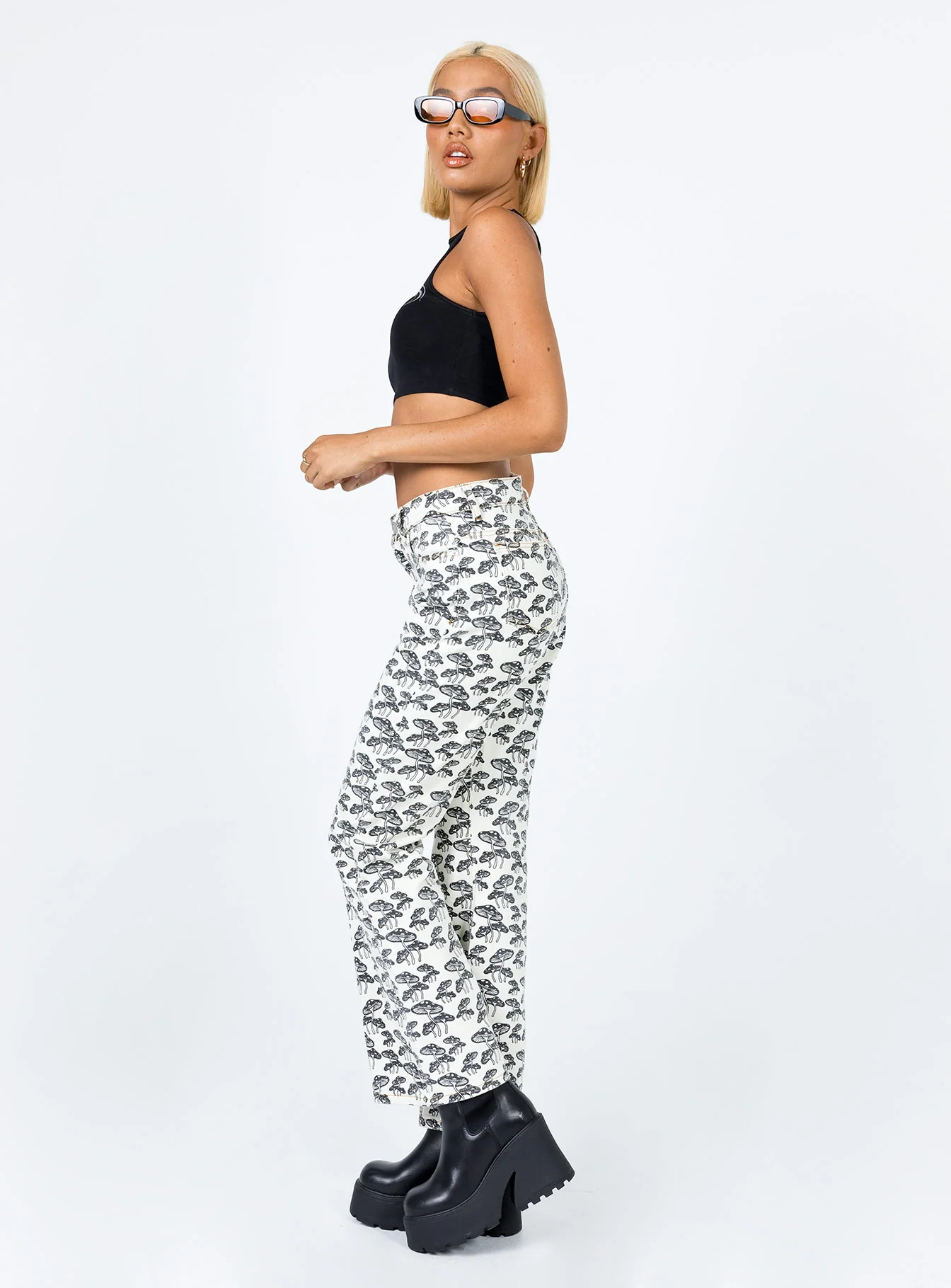 Meilani Lounge Denim Jeans Off White