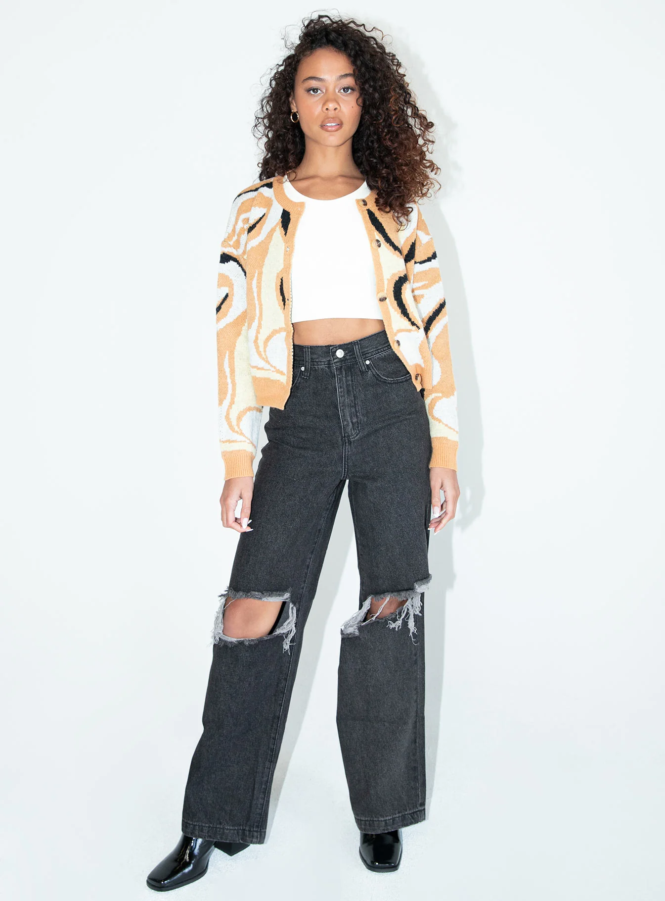 Finer Denim Jeans Black