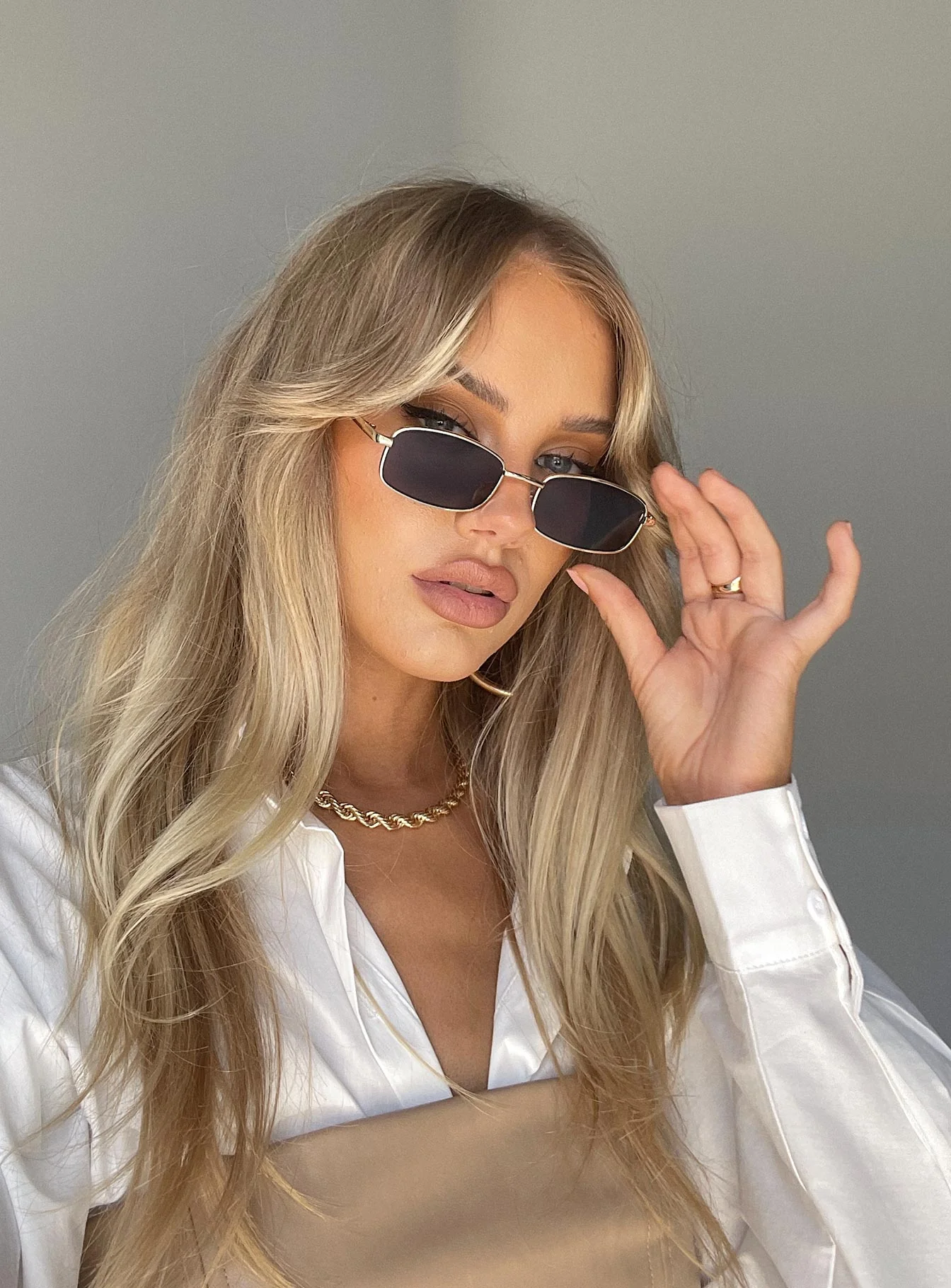 Nirvana Sunglasses Gold