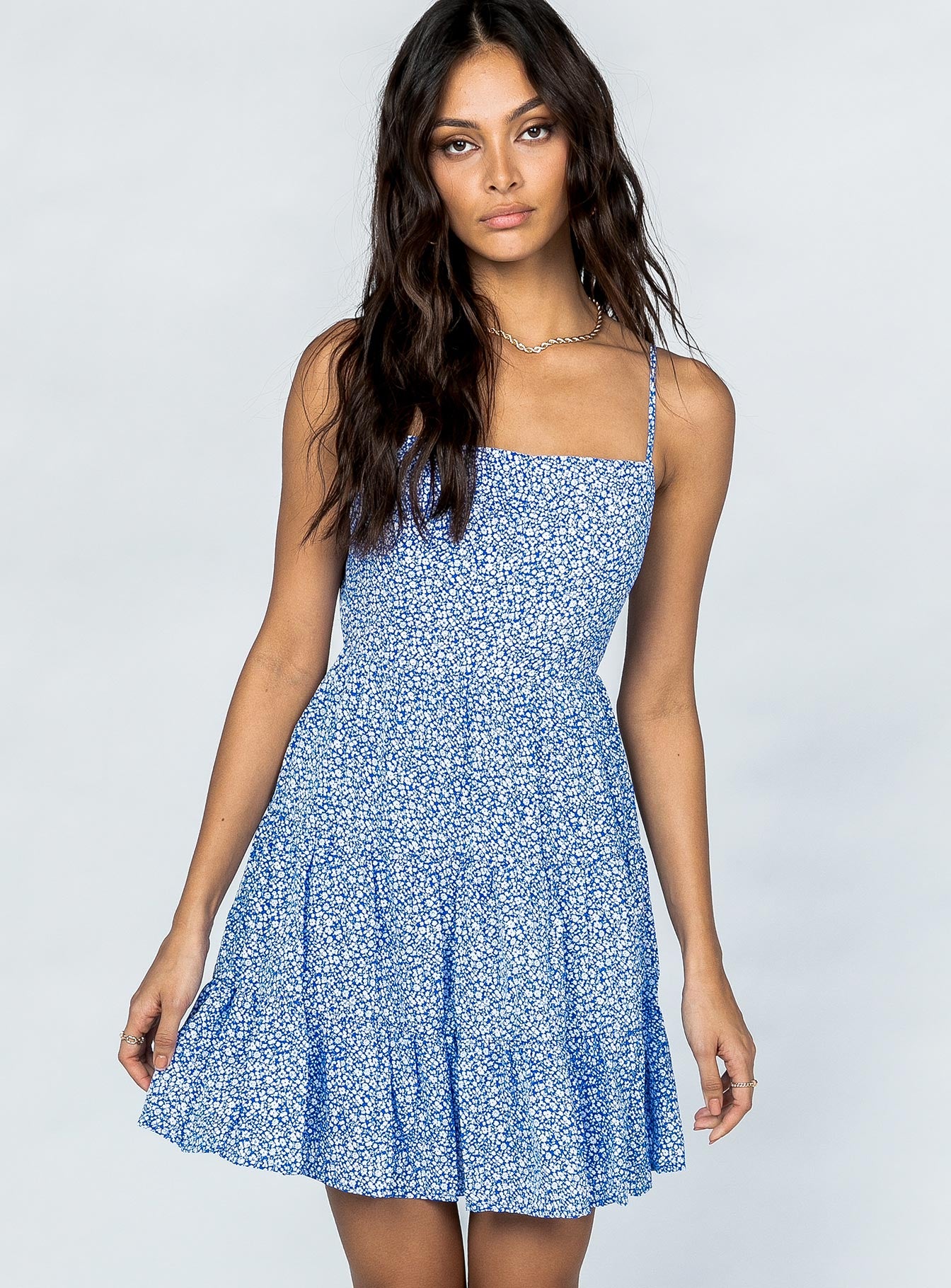 Tropez Mini Dress Blue