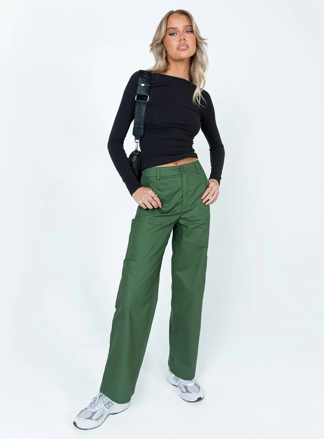 Charlize Pants Army Green