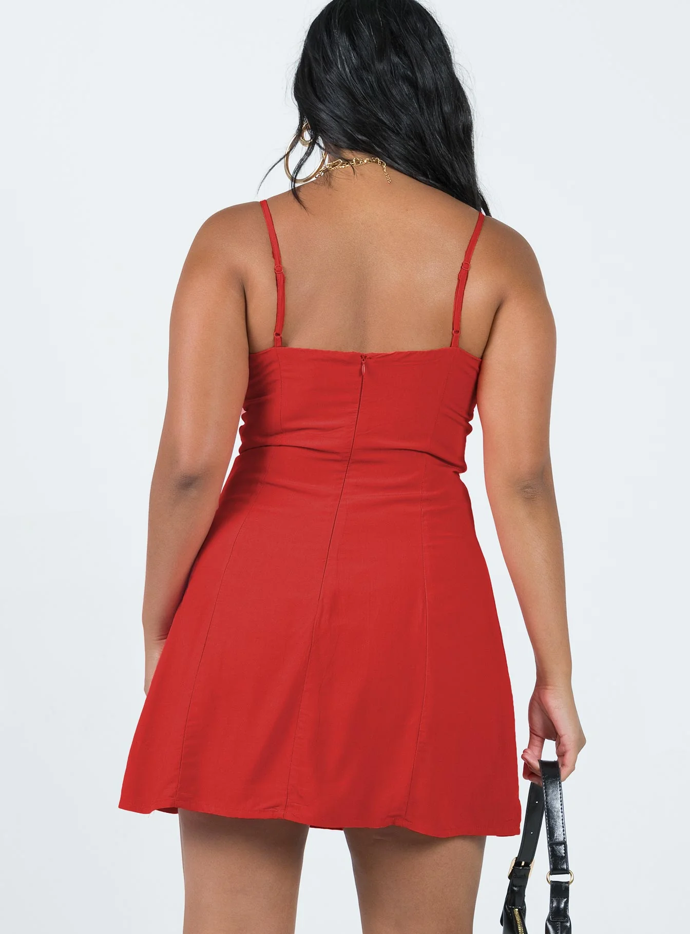 Dare Devil Mini Dress Red
