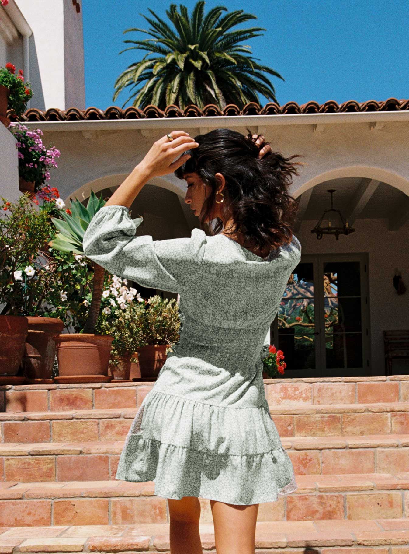 Devante Mini Dress Green