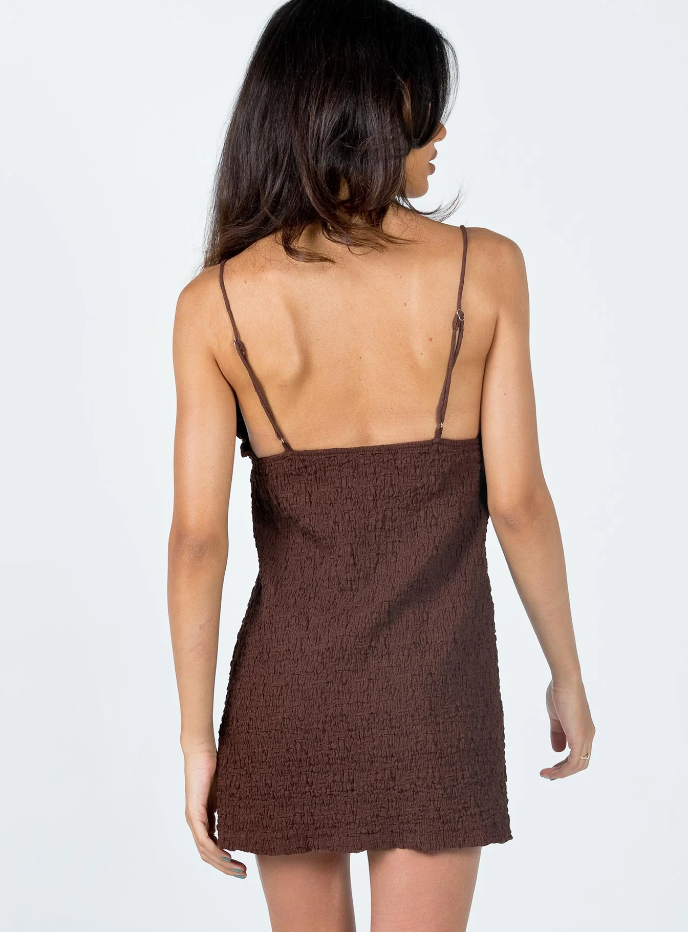Kellan Mini Dress Brown