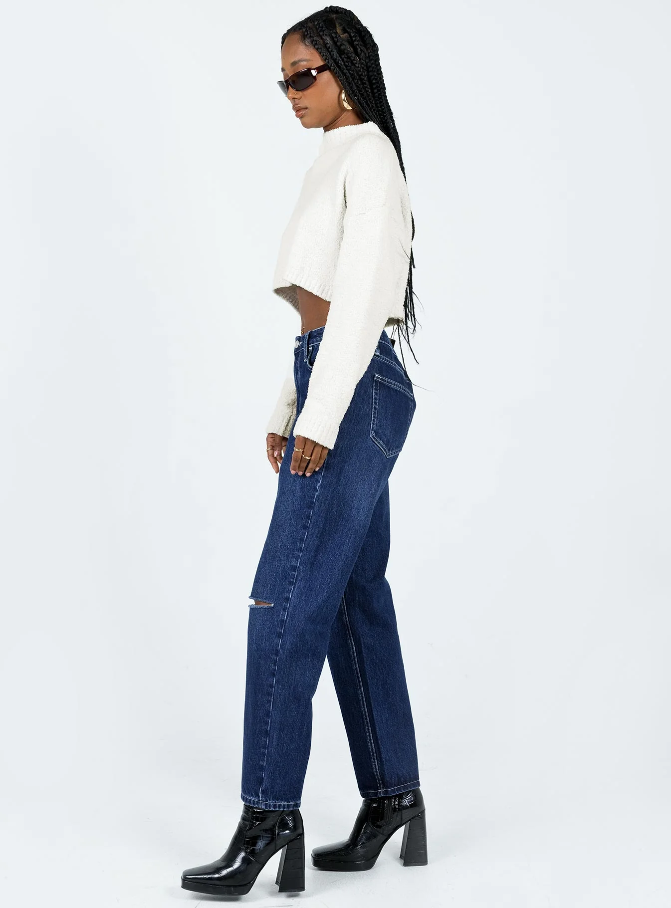 Fairmount Straight Leg Jean Dark Wash Denim