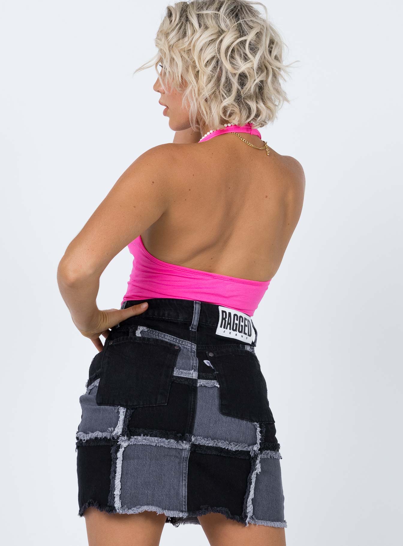 The Ragged Priest Resolute Skirt Charcoal