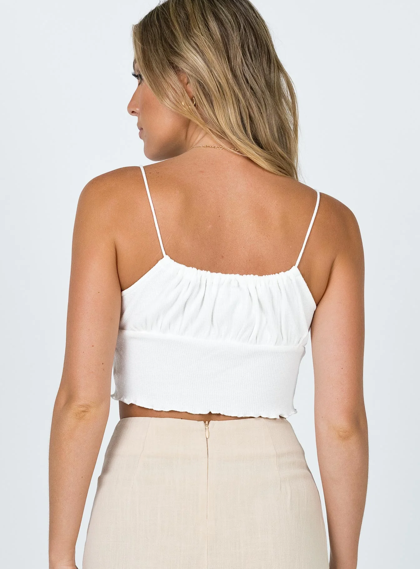 Pamelia Top White