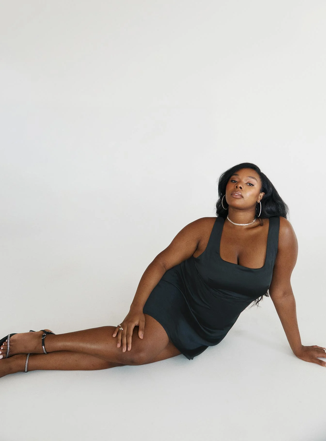 Cobie Mini Dress Black Curve