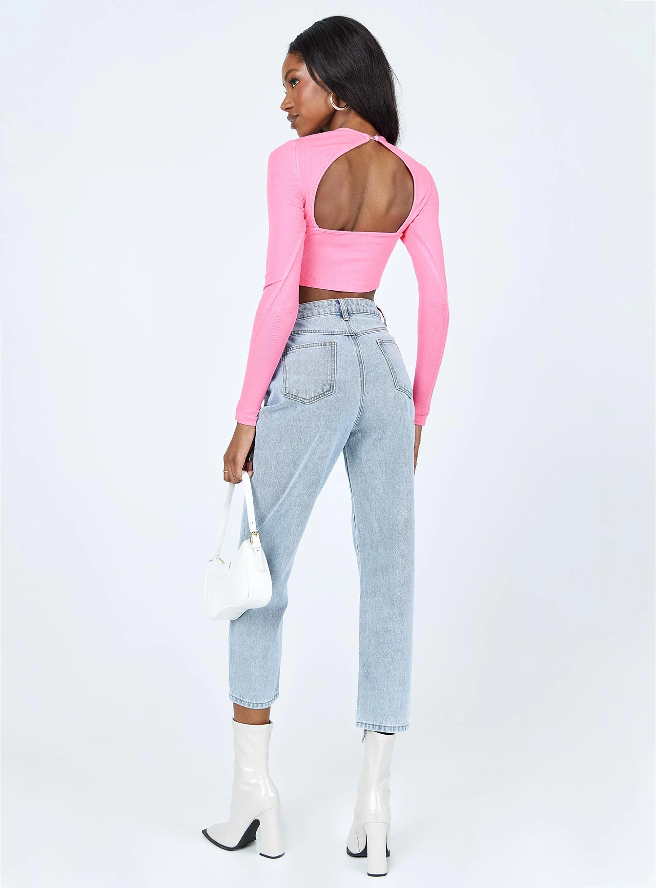 Organic Kibrya Mom Denim Jeans