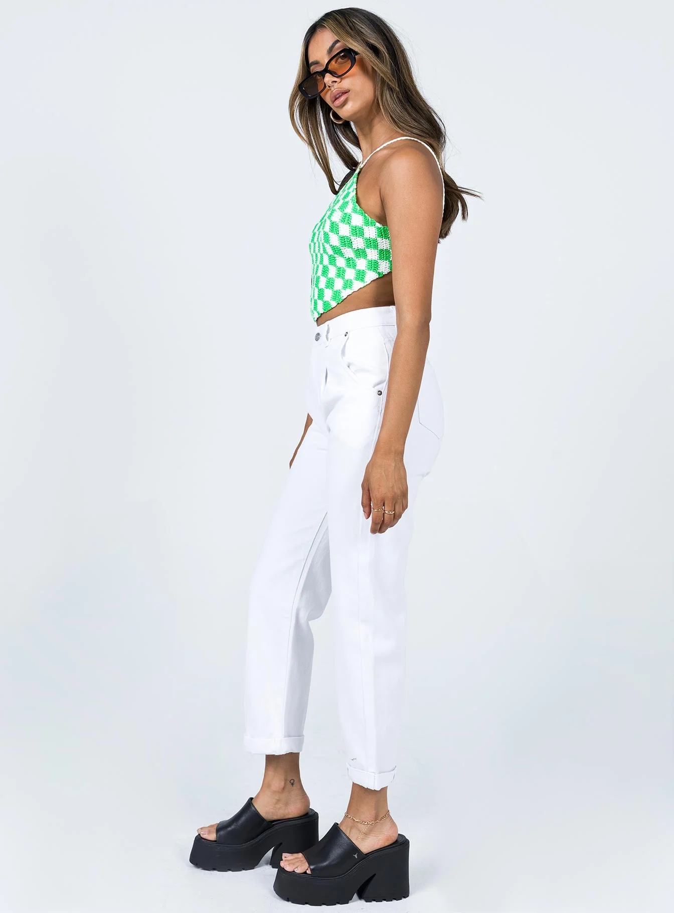 Jerry Denim Jeans White