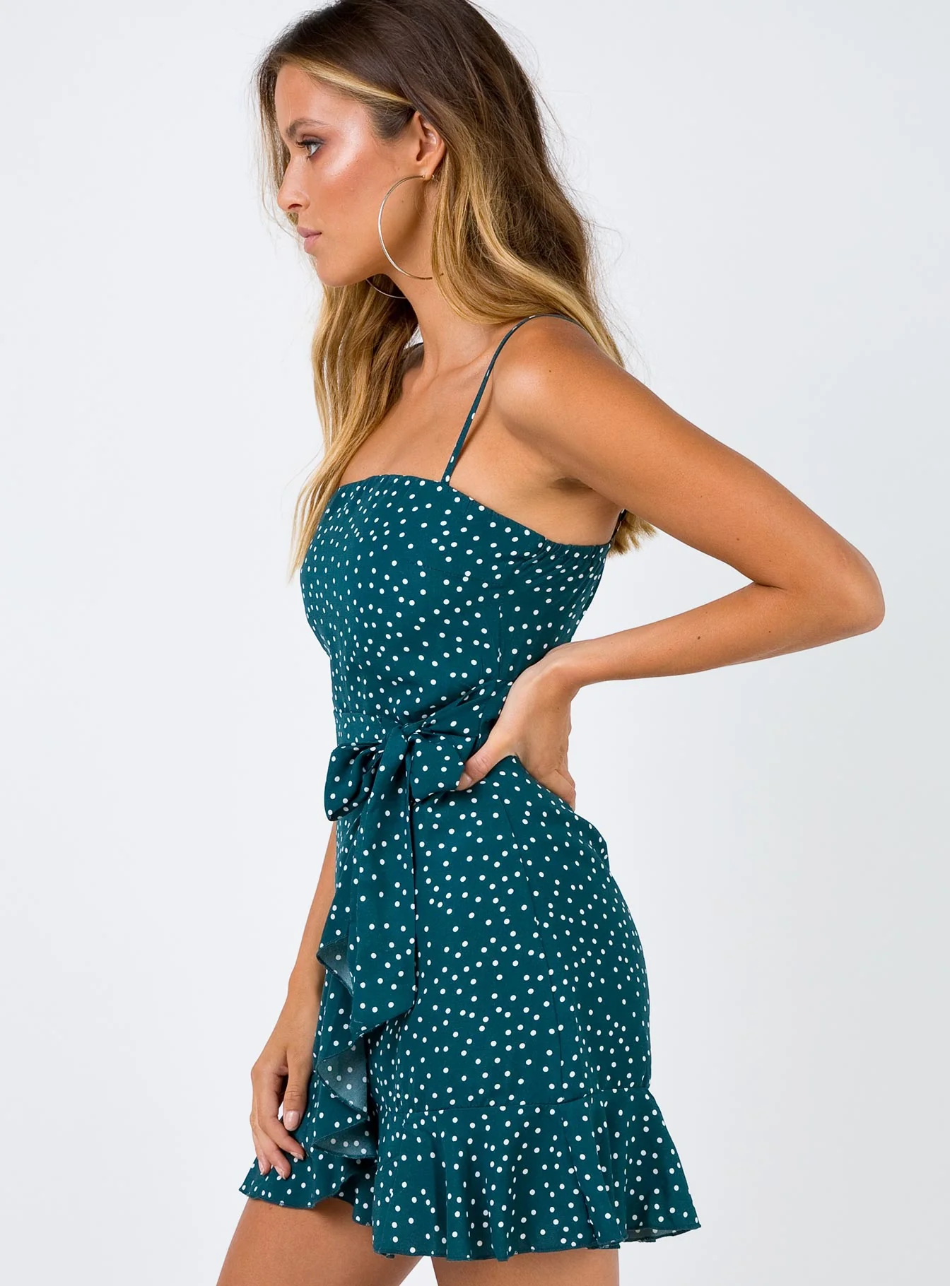 Caesura Mini Dress Teal