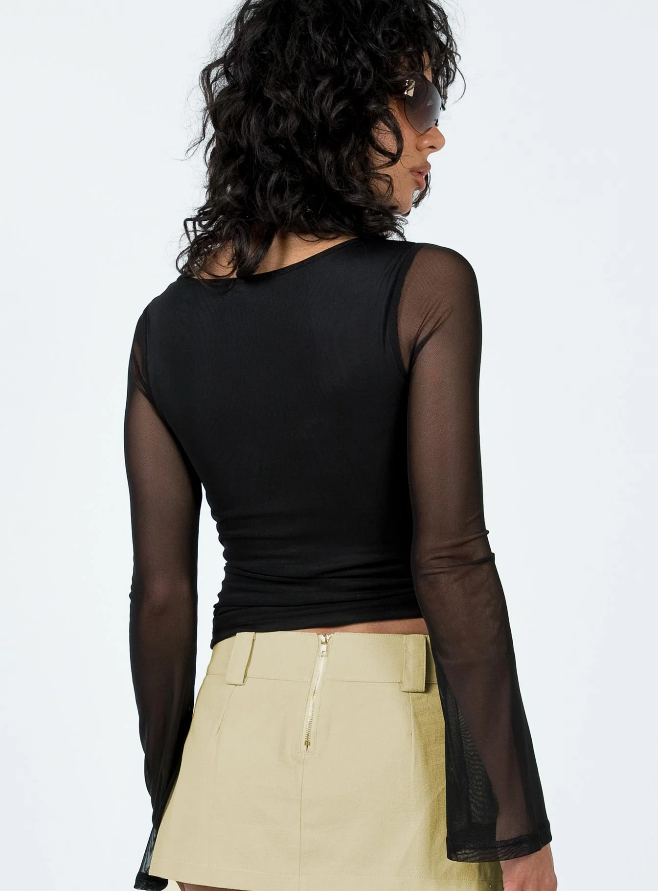 Chapman Long Sleeve Top Black