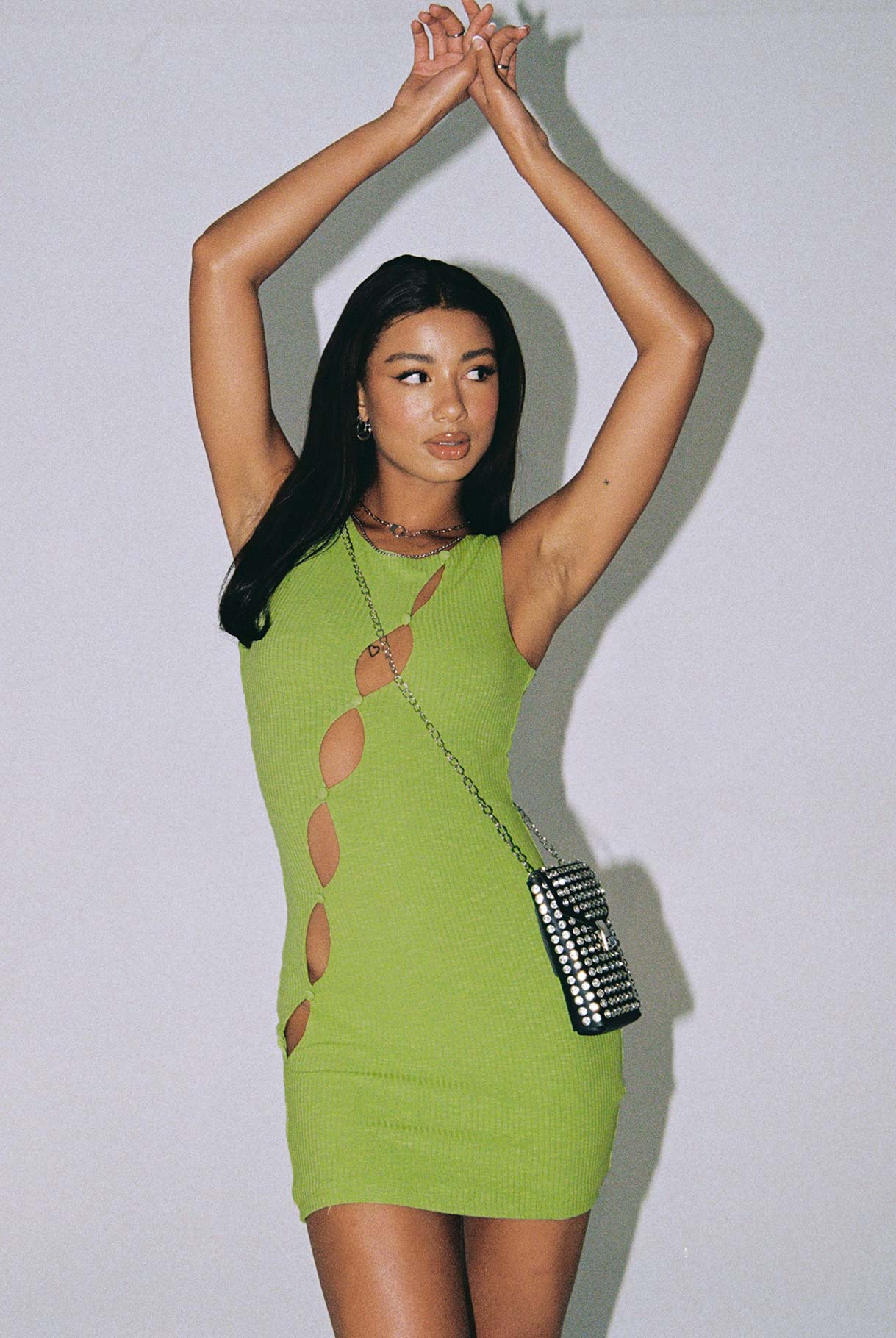 Vinnie Mini Dress Green