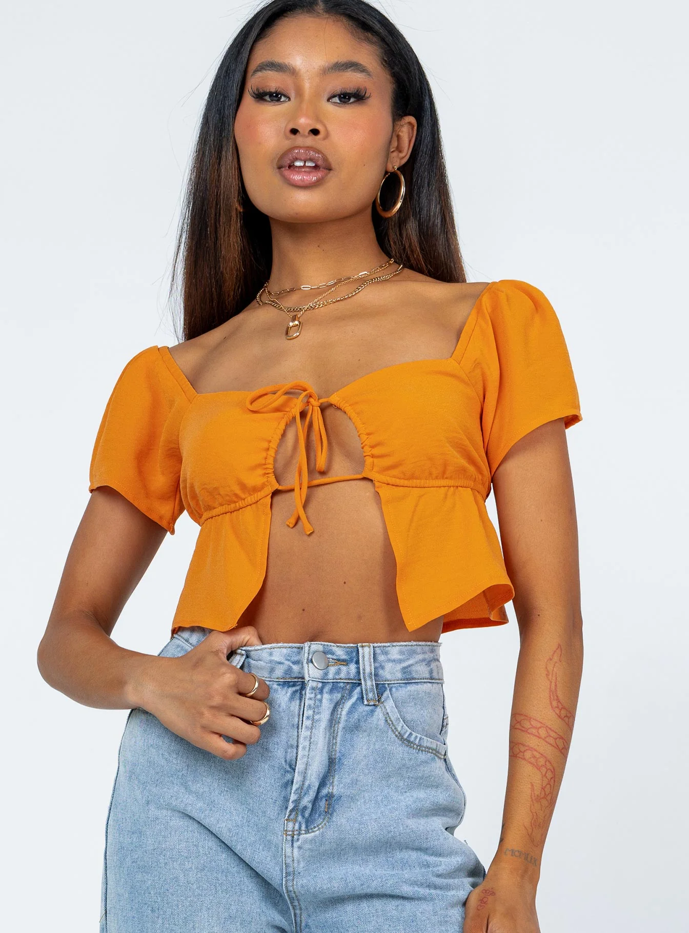 Coleman Top Orange