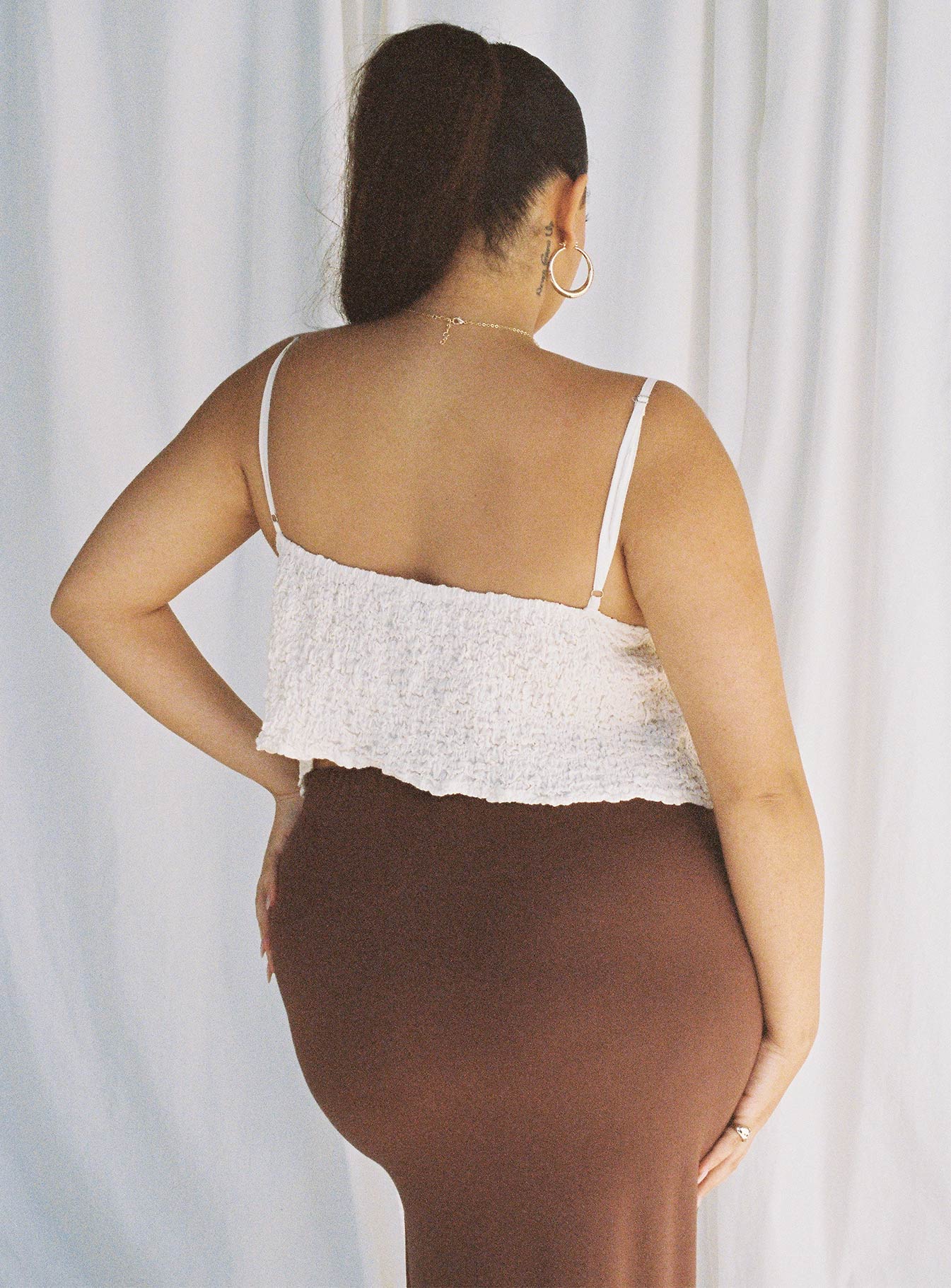 Kellan Top Cream Curve
