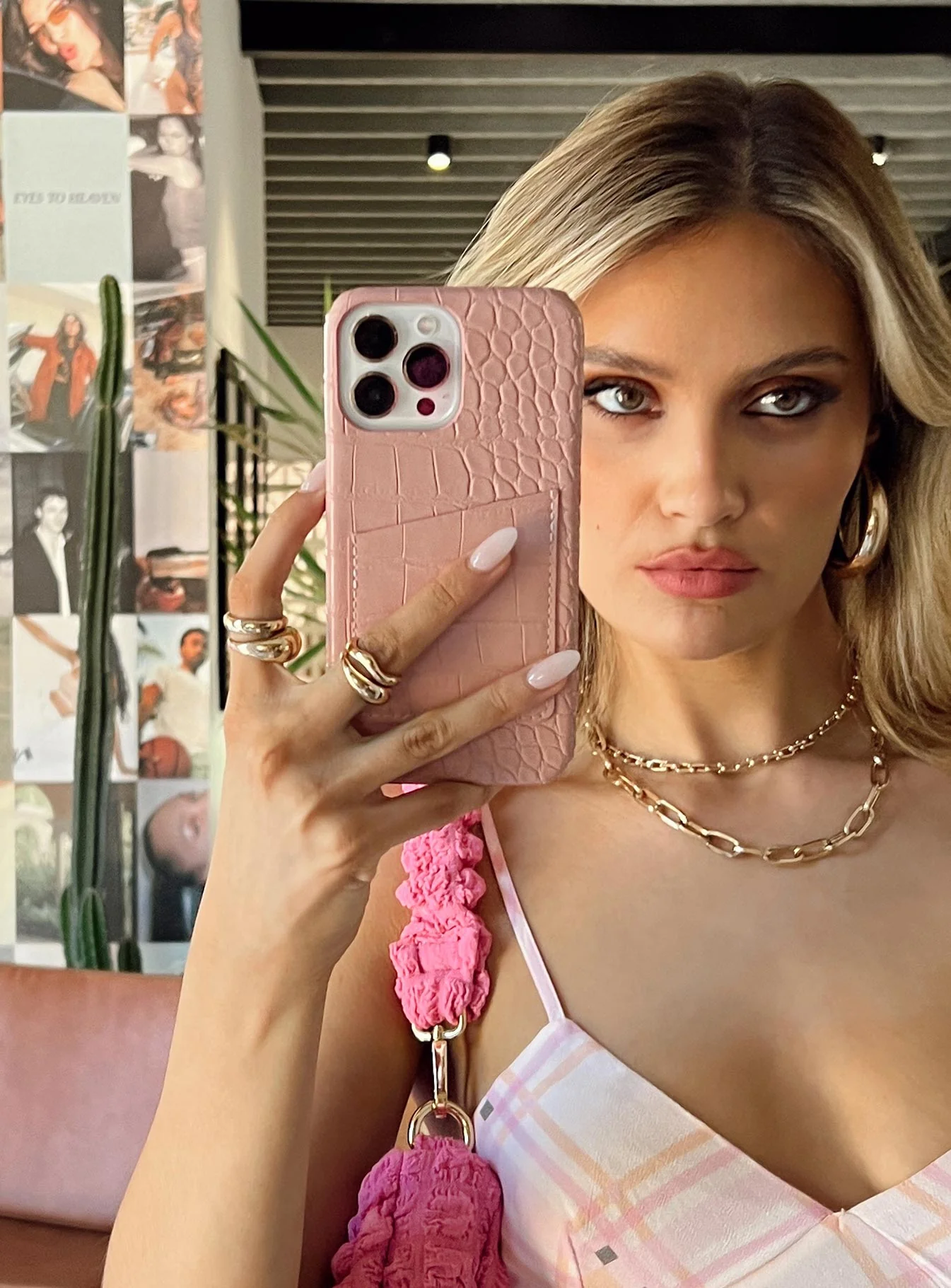 Emilio iPhone Case Baby Pink