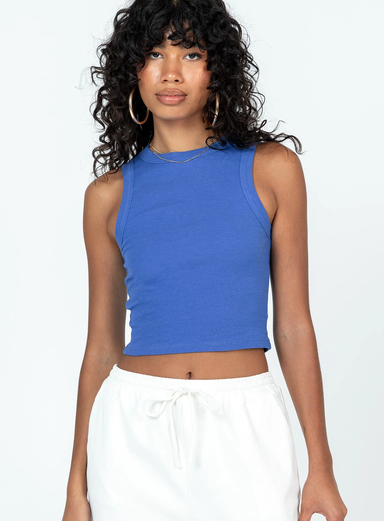 Organic Cotton Ashland Top Blue