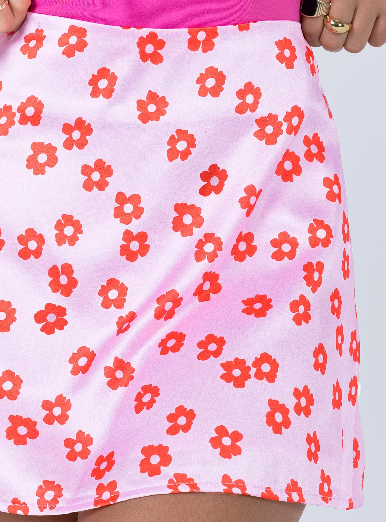 Olton Mini Skirt Pink