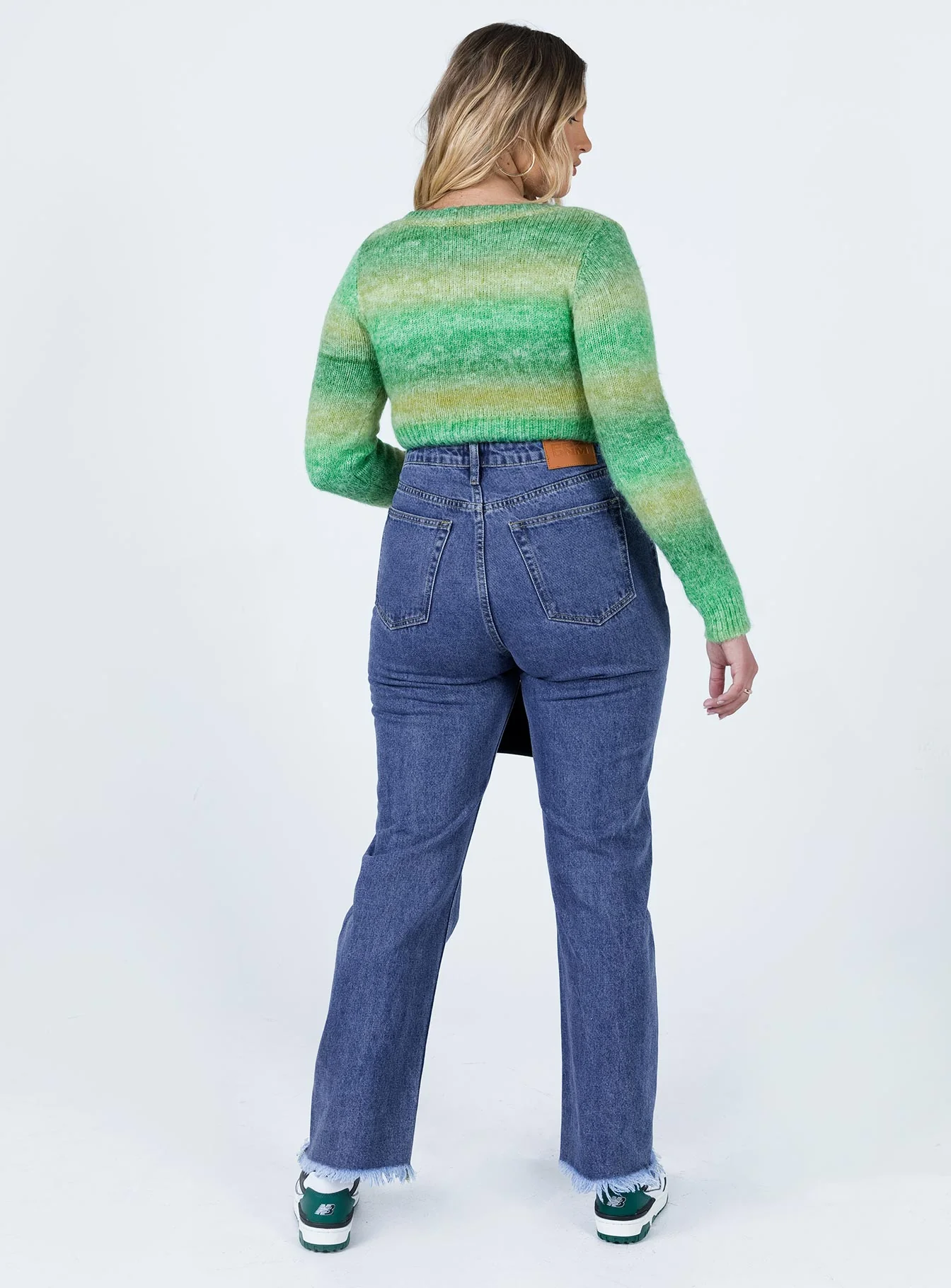 Reine Yolk Detail Denim Jeans