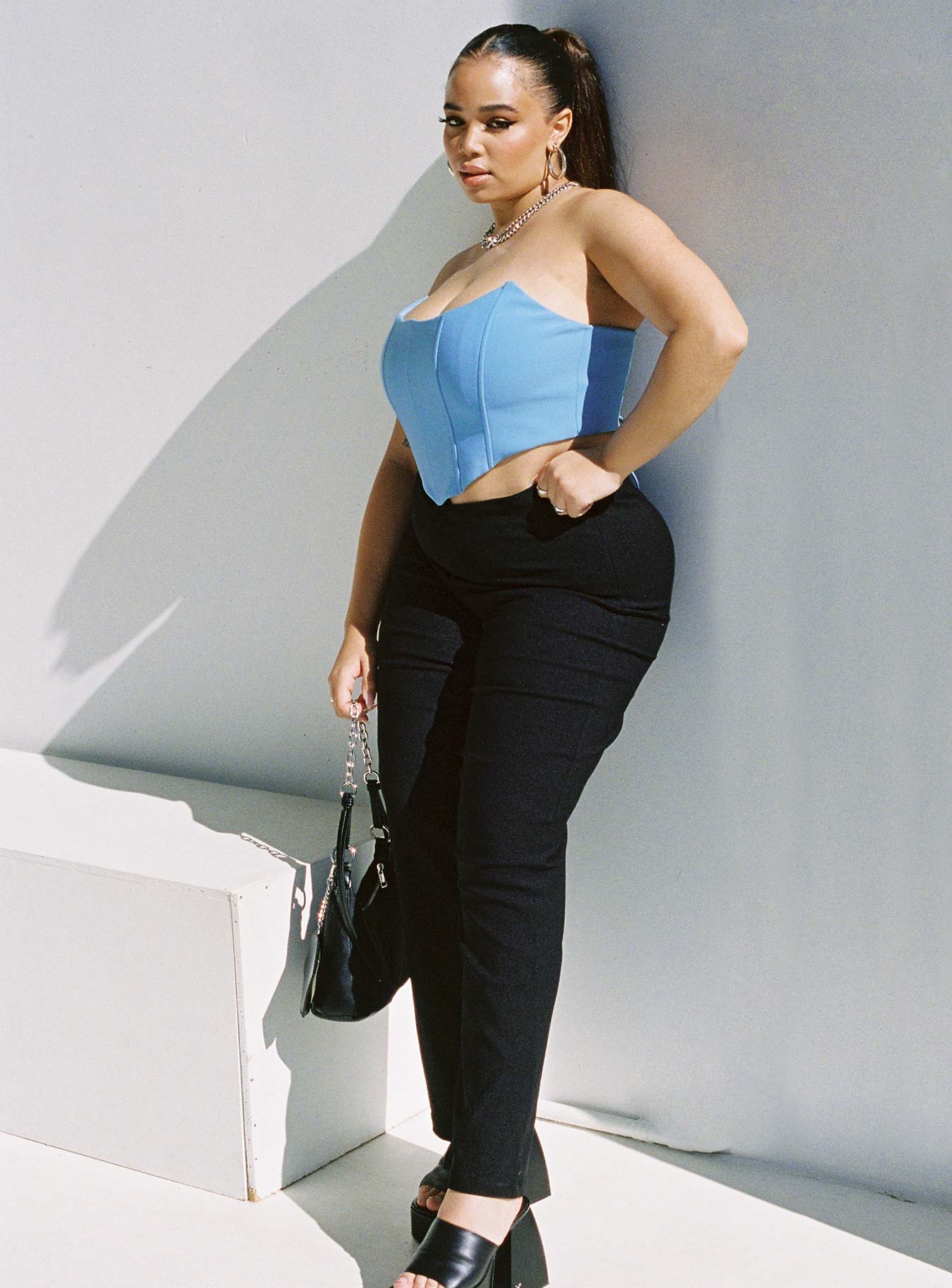 Zara Pant Black Curve