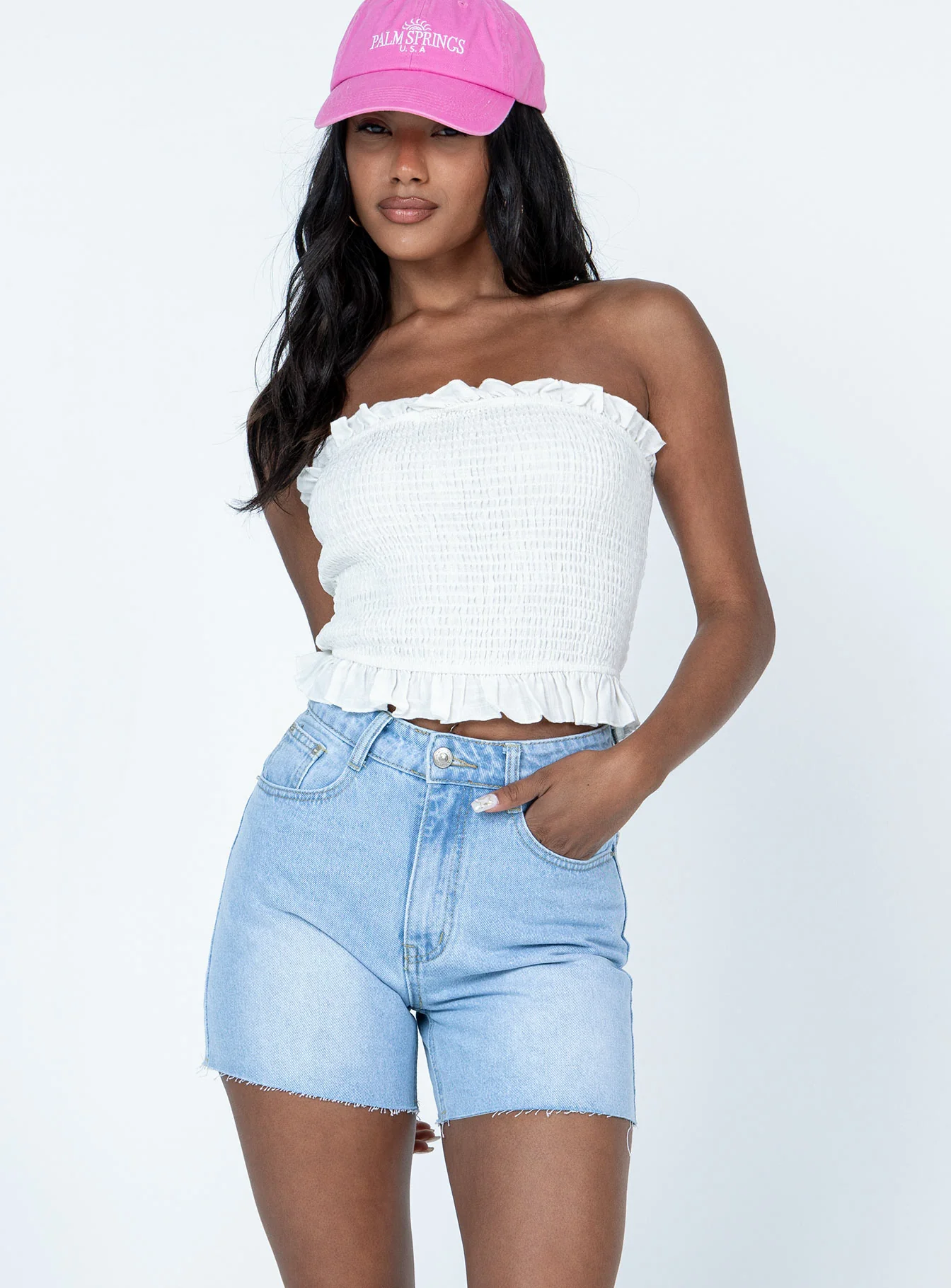 Johara Denim Shorts