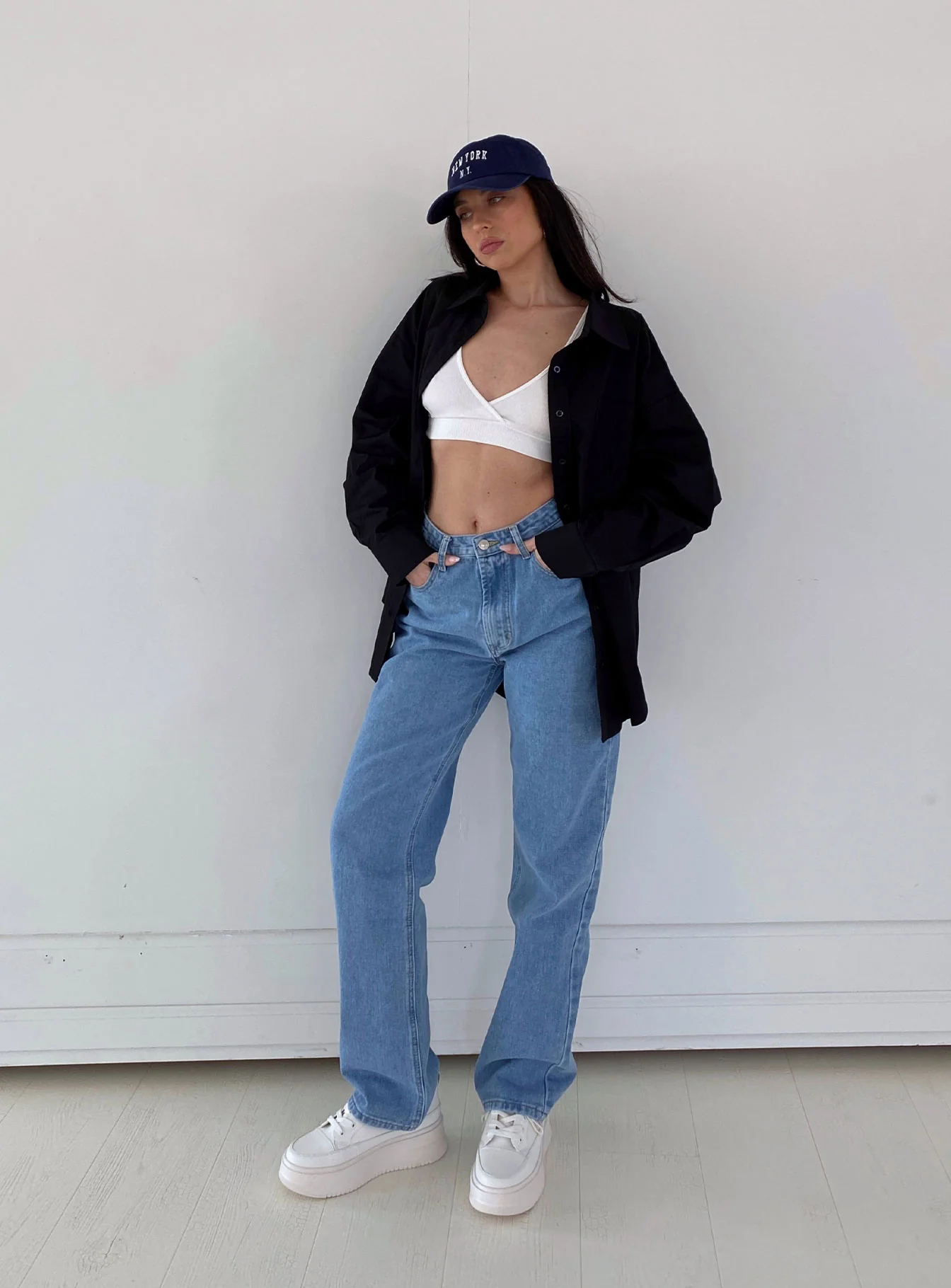 Eugene Straight Leg Denim Jeans