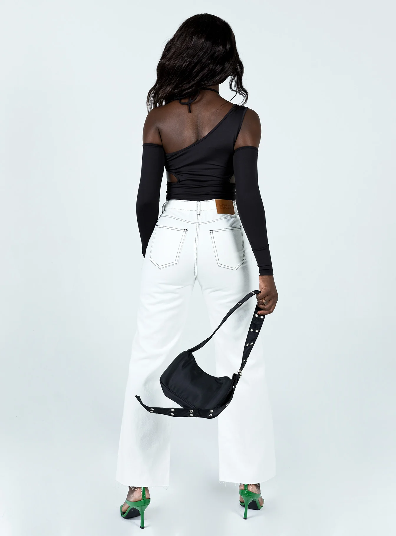 Saleccia Straight Leg Denim Jeans White