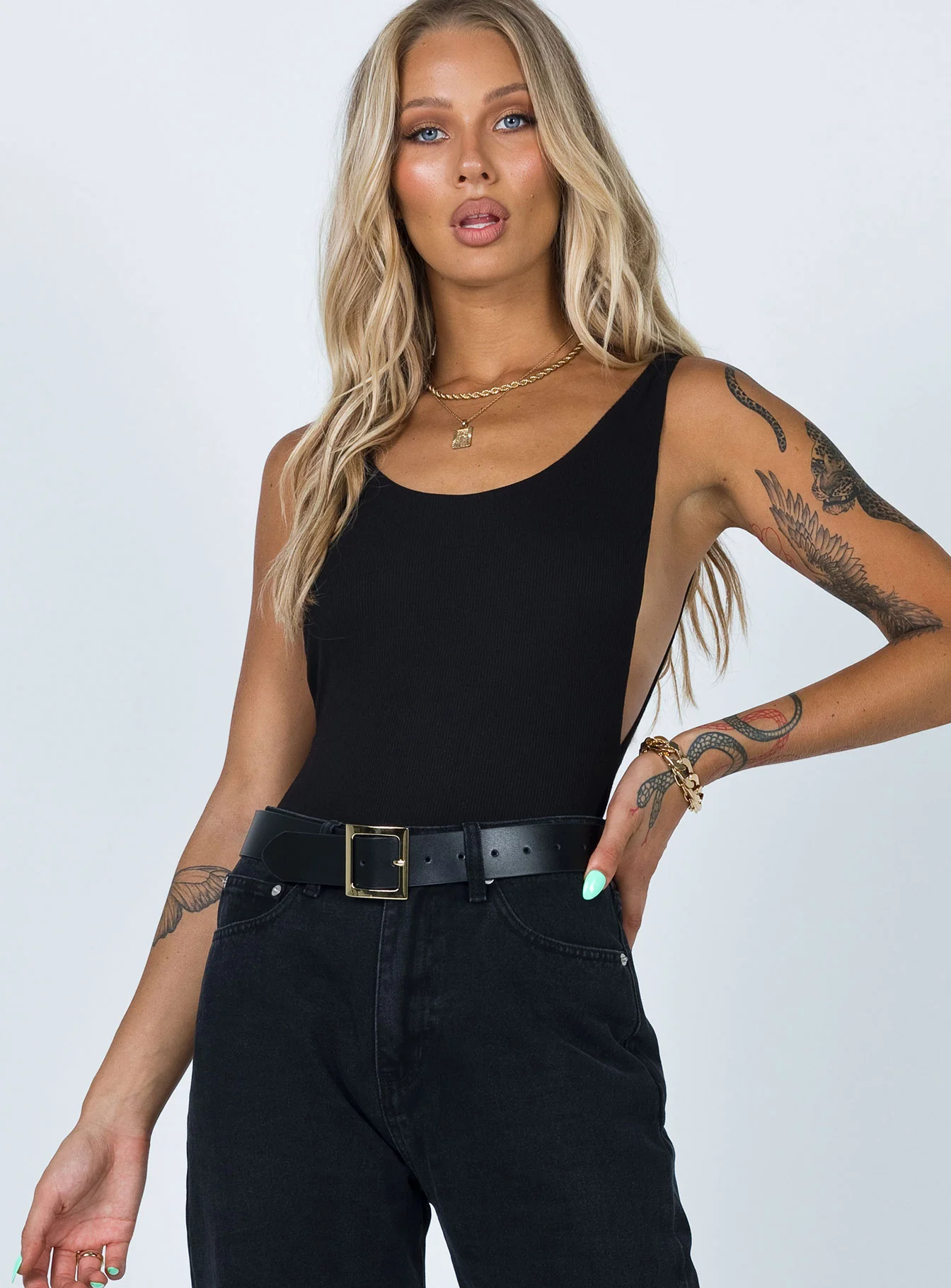 Yolando Bodysuit Black