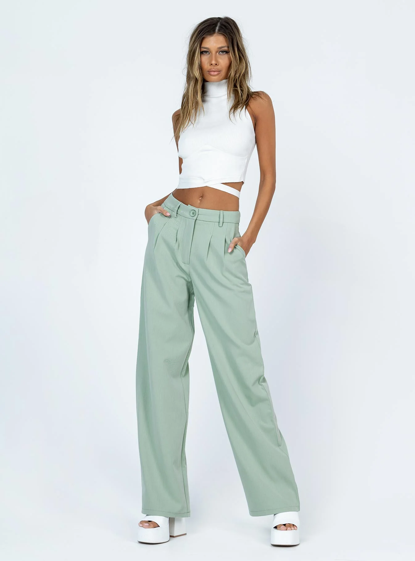 Archer Pants Green