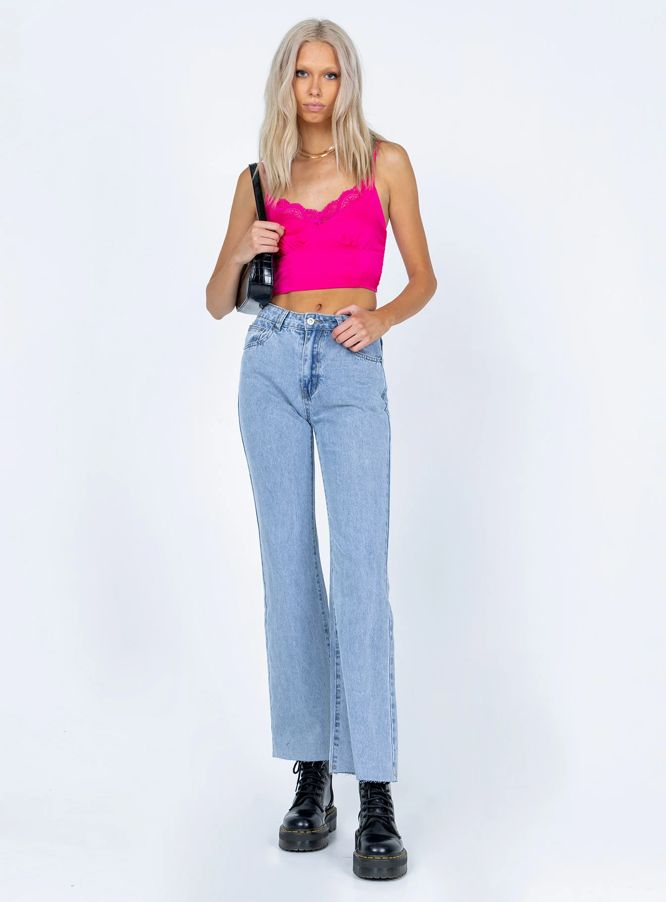 Salerno Flare Light Wash Denim Jeans