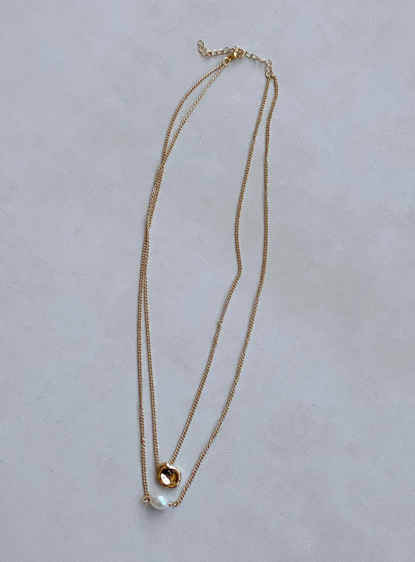 Corindi Pearl Necklace Gold