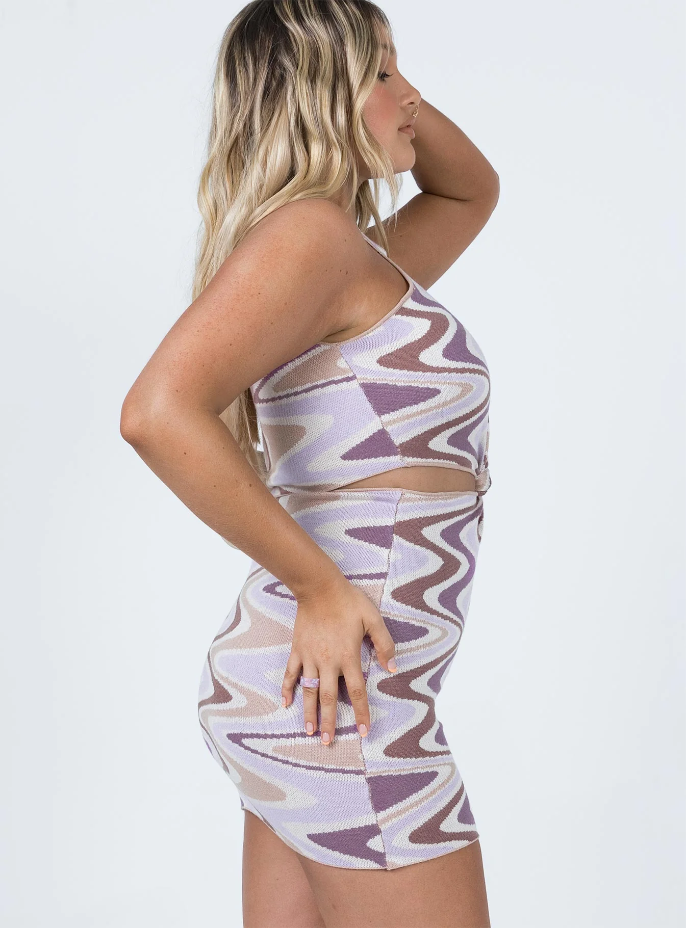 Savanna Mini Dress Purple