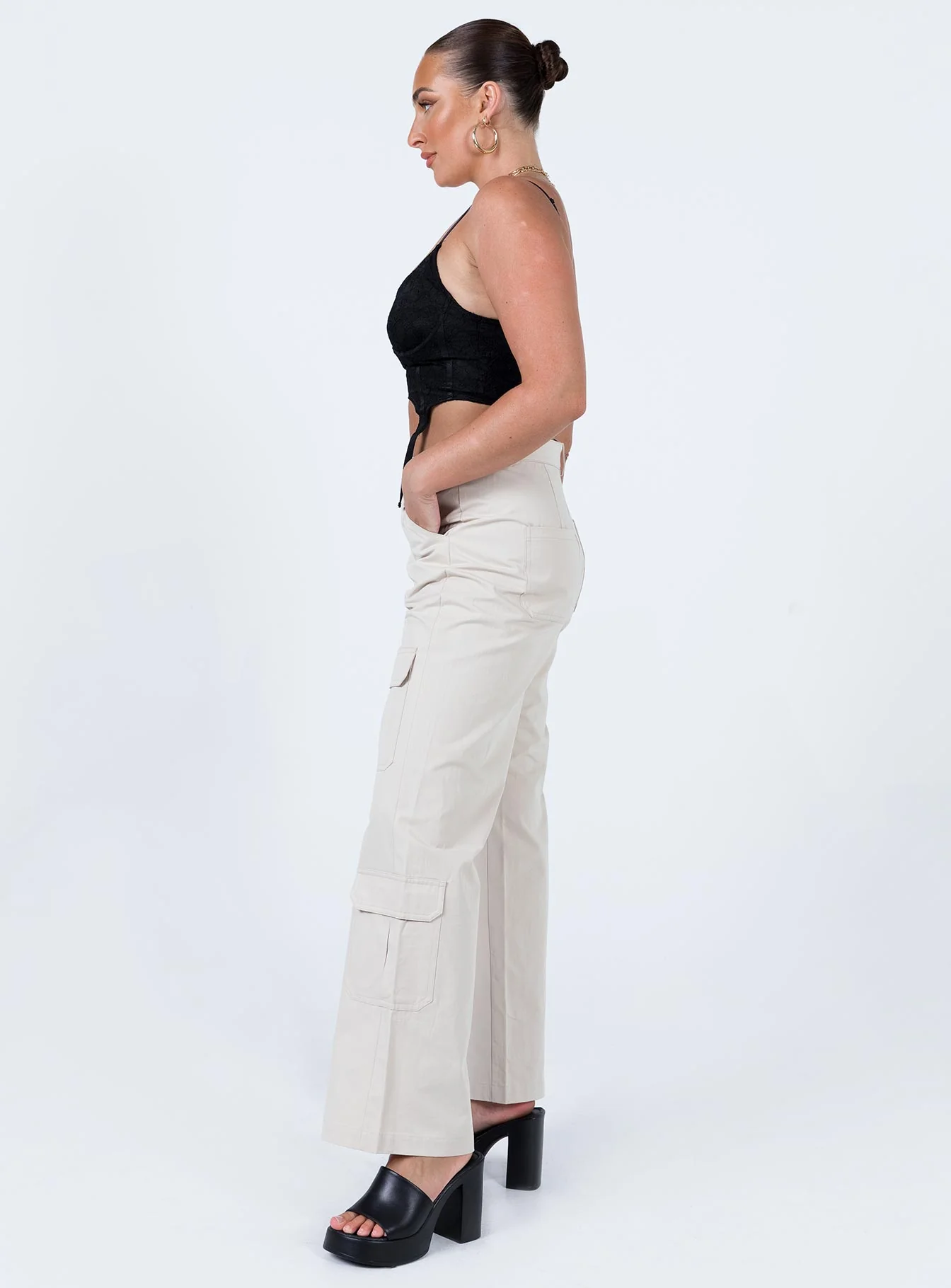 Glenda Pants Beige