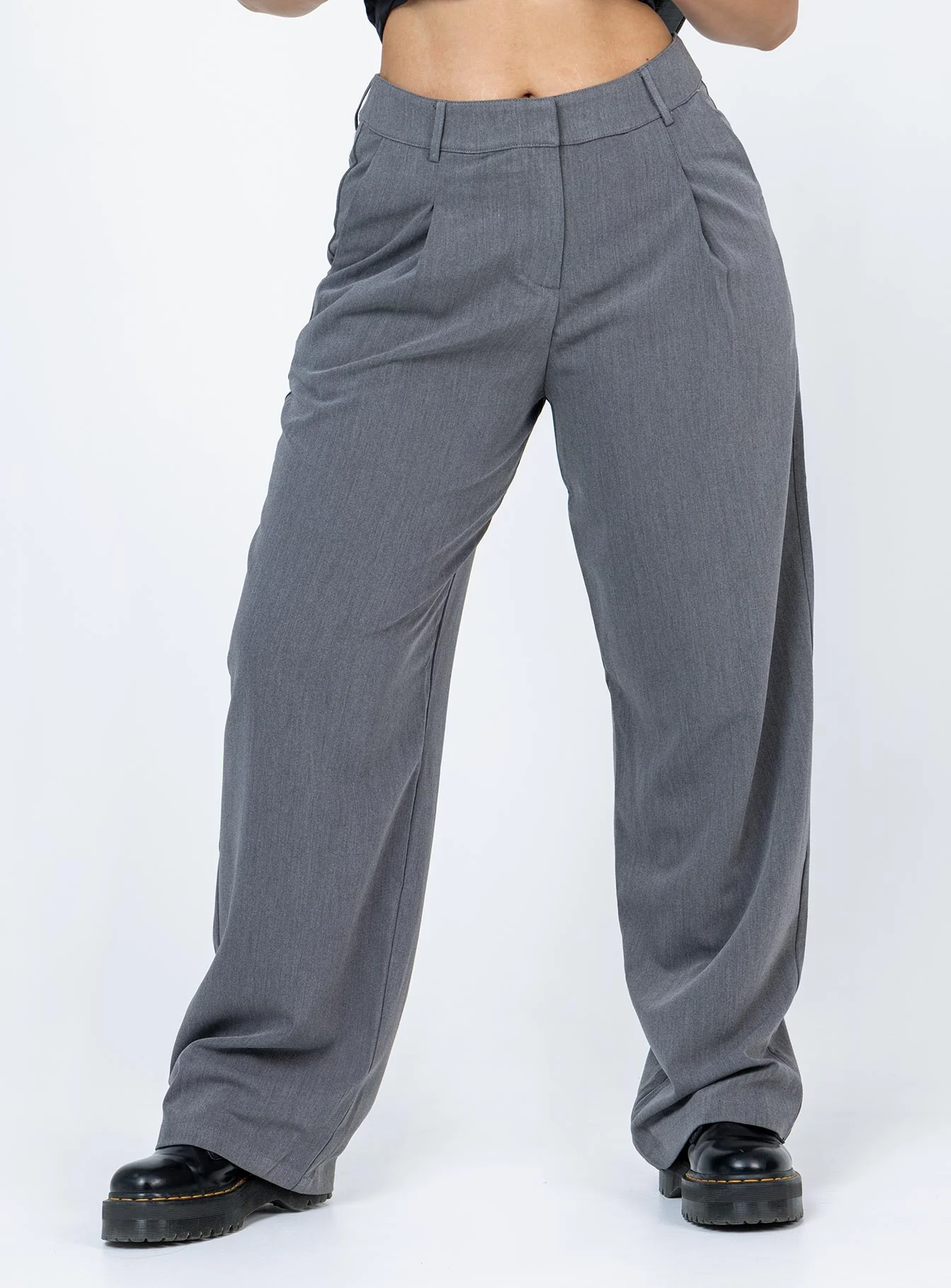 Motel Sakaria Trouser Tailoring Charcoal