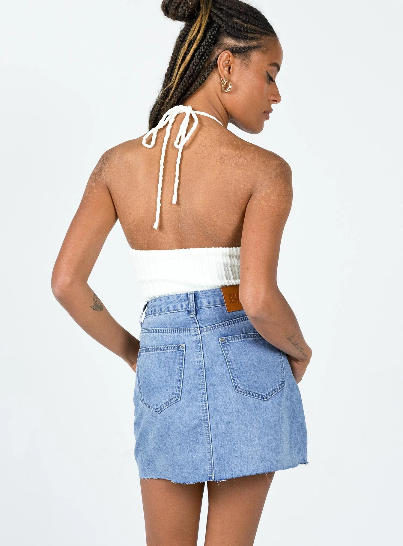 Vania Denim Mini Skirt