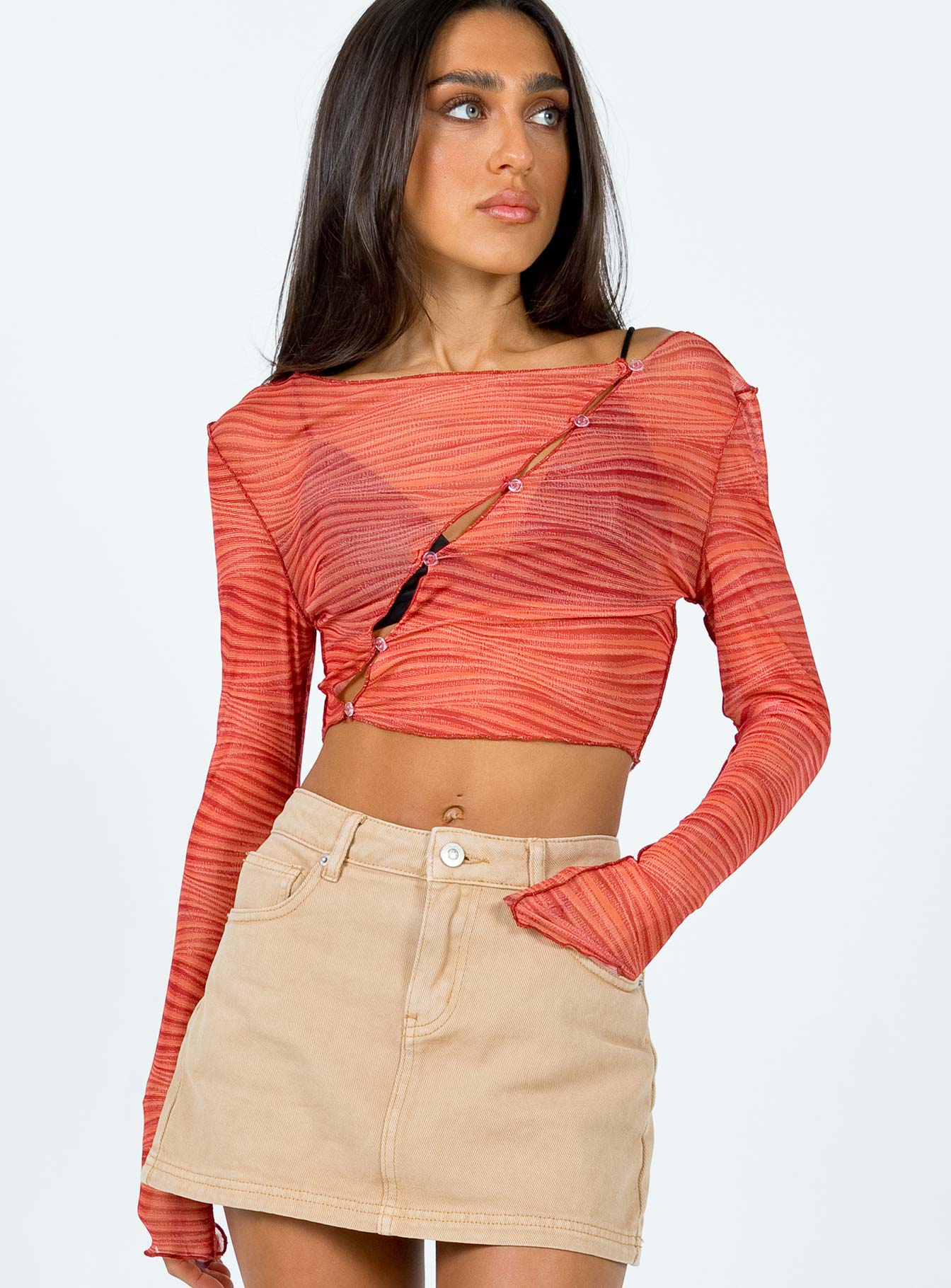Keziah Top Orange
