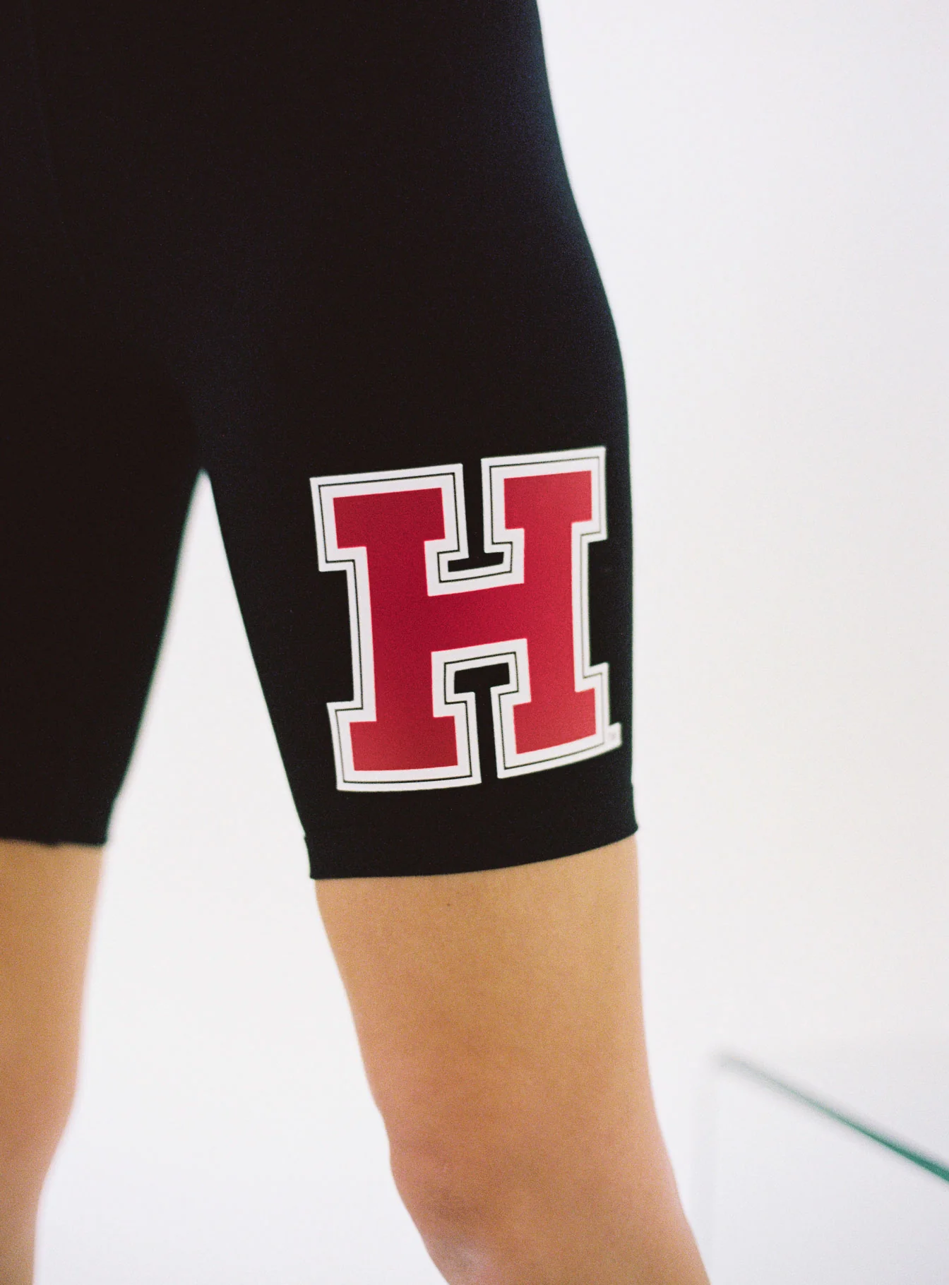 Harvard University Bike Shorts Black