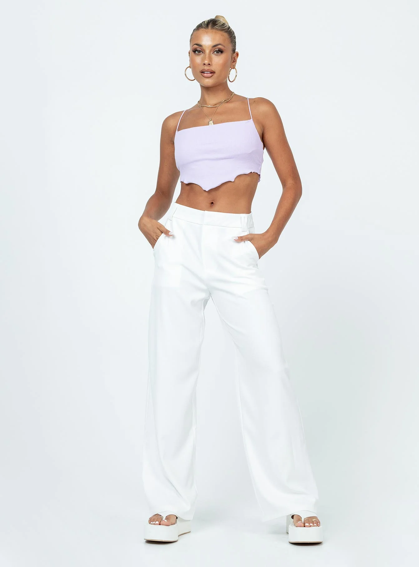 Organic Jermel Top Lilac