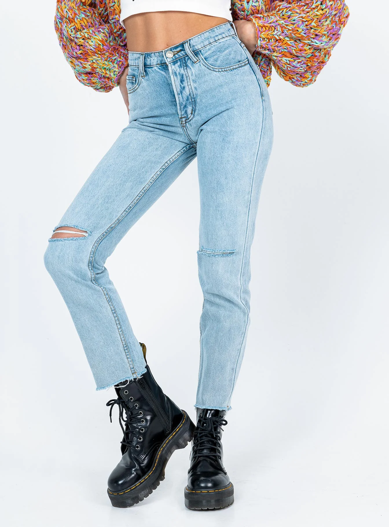 Attica Knee Rip Denim Jeans