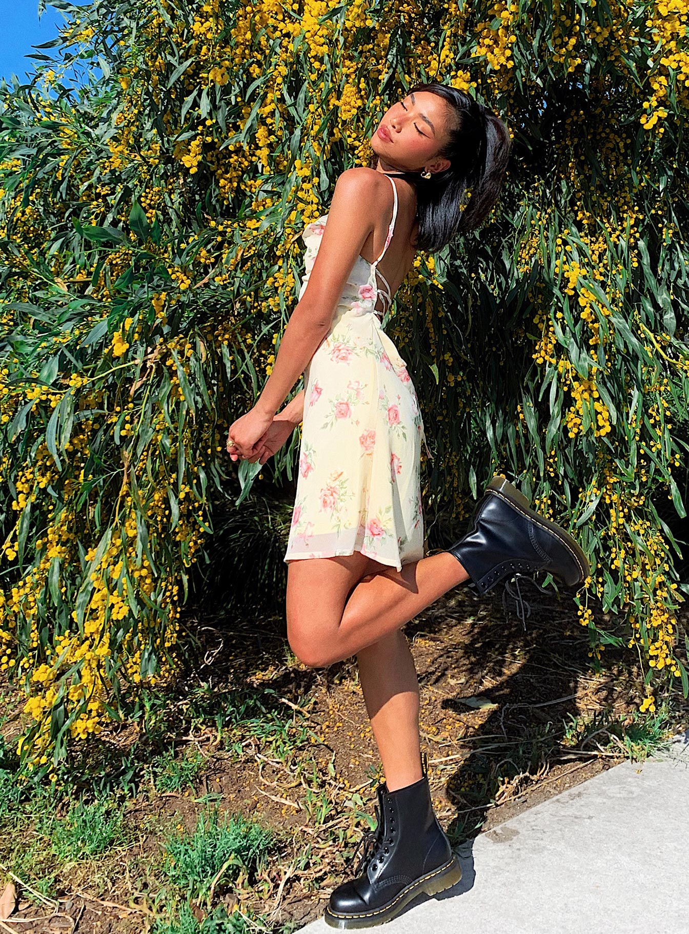 Watson Mini Dress Yellow