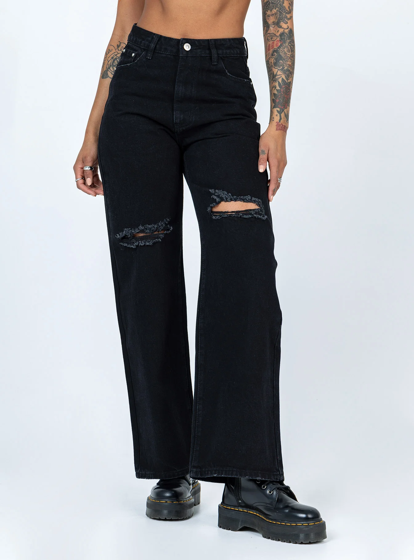Lugano Denim Jeans Black