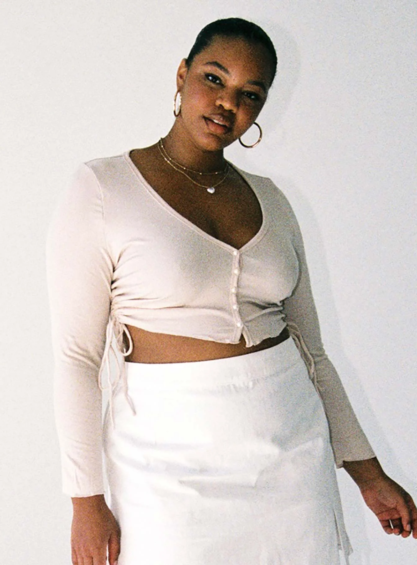 Bridgeton Top Beige Curve